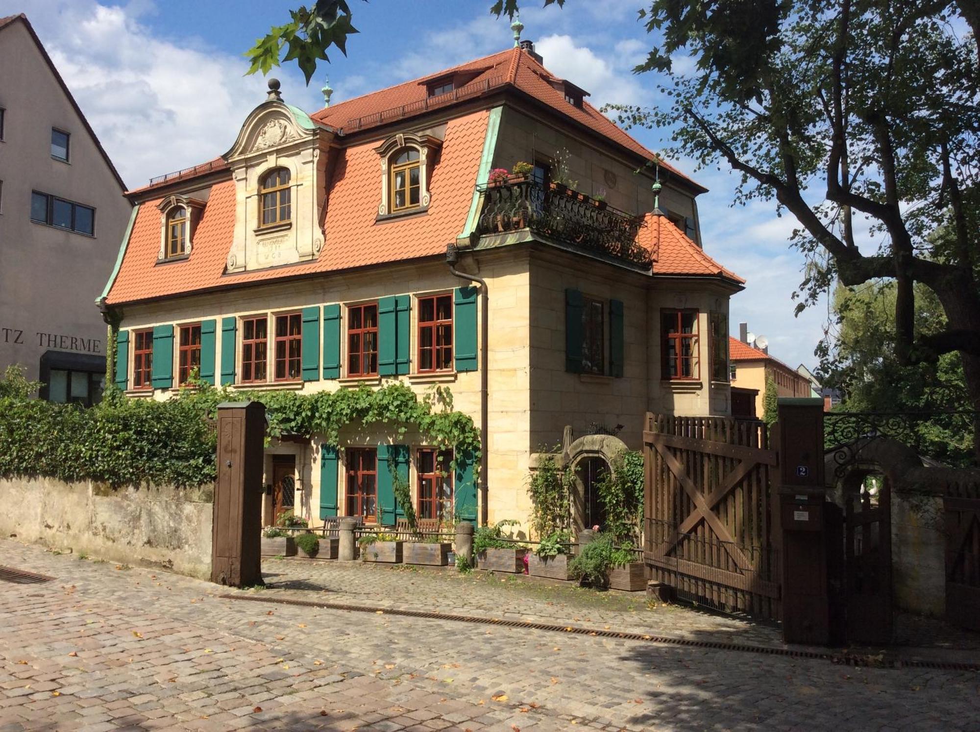 Ferienwohnung Villa Am Fluss Lauf an der Pegnitz Buitenkant foto