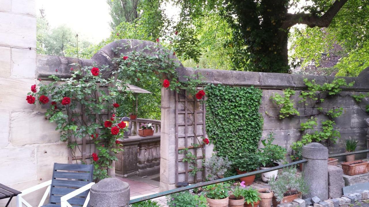 Ferienwohnung Villa Am Fluss Lauf an der Pegnitz Buitenkant foto
