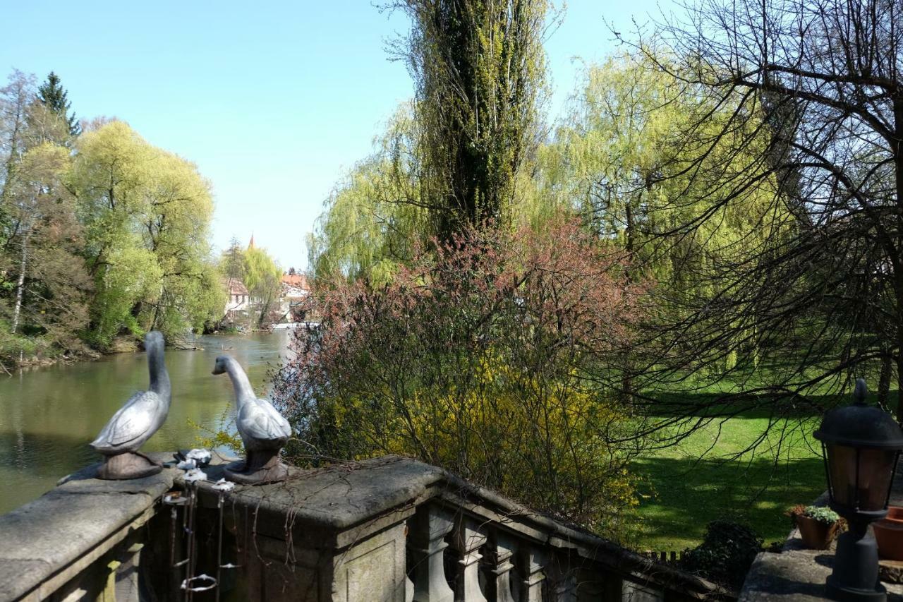 Ferienwohnung Villa Am Fluss Lauf an der Pegnitz Buitenkant foto